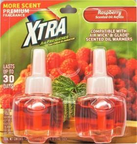 XTRA SCENTED OIL REF 2PK 12/CS RASPBERRY-00750